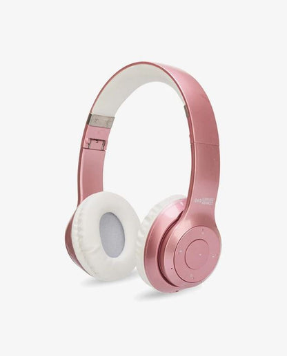 Bluetooth Stereo Headphones rose gold