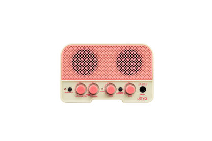 JOYO Mini Rechargeable Bluetooth 5W Guitar Amp Pink front view