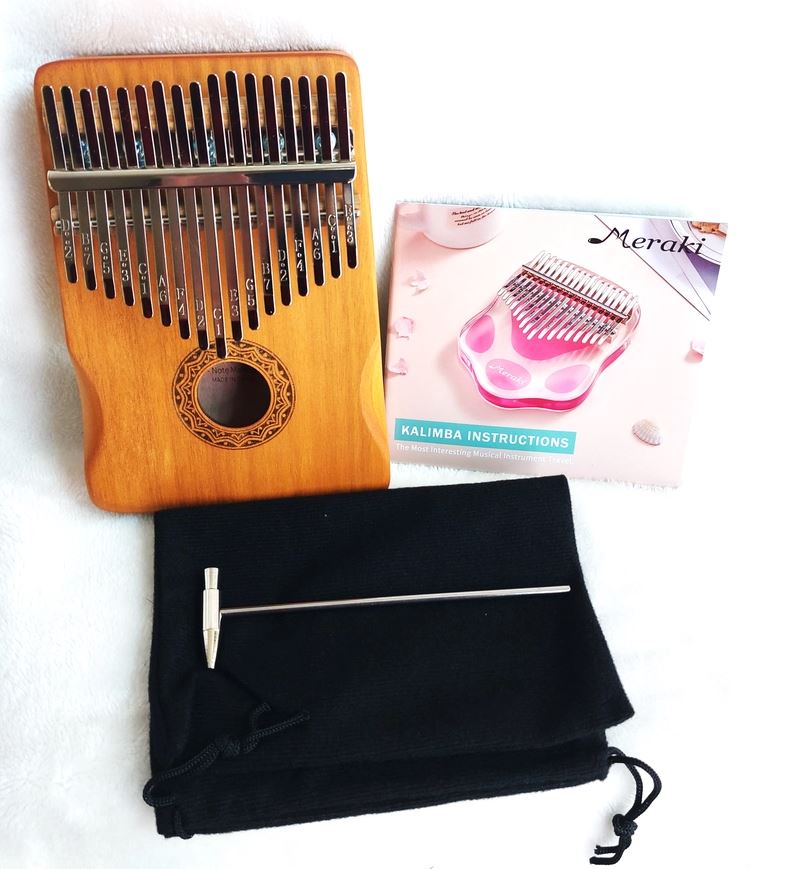 17 Key Wooden Kalimba (Thumb Piano) set