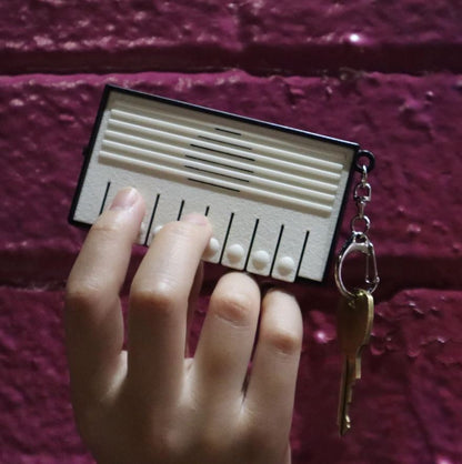 Mini Keyboard Keychain