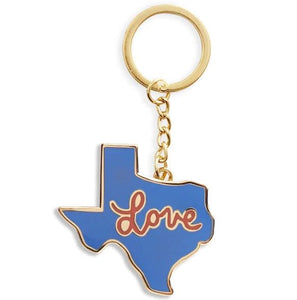 Texas Love Keychain