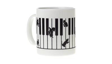 Kittens On Keys Mug