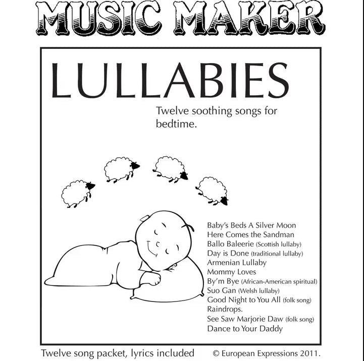 Music Maker Lullabies Sheet Music