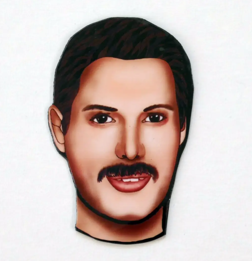 Freddie Mercury Fridge Magnet