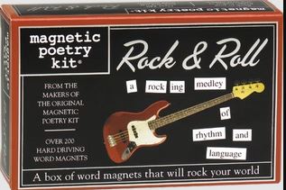 Rock & Roll Magnetic Poetry