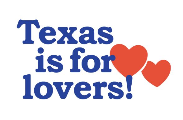 Texas Is For Lovers Fridge Magnet