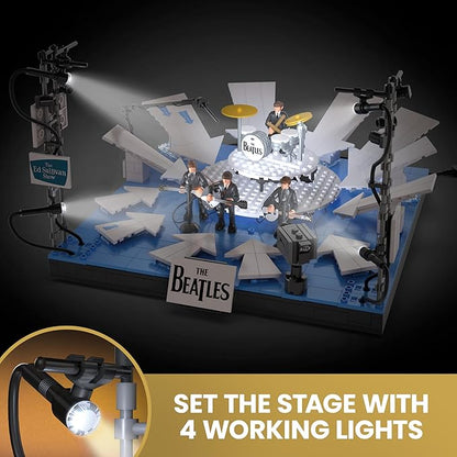 MEGA The Beatles Ed Sullivan Stage Building Set (681 Pieces)