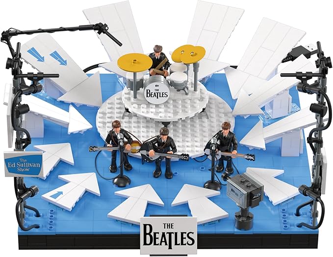 MEGA The Beatles Ed Sullivan Stage Building Set (681 Pieces)