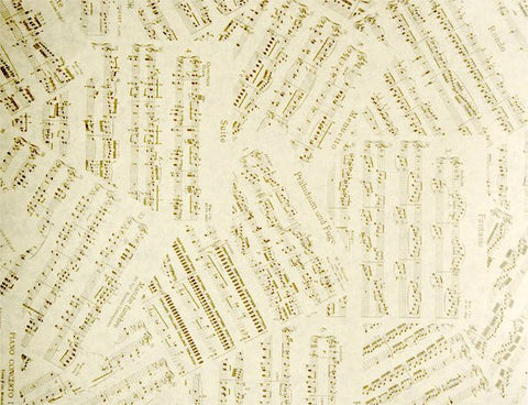 Mozart Sheet Music Stationary - Letter Size (20 sheets, 10 envelopes)