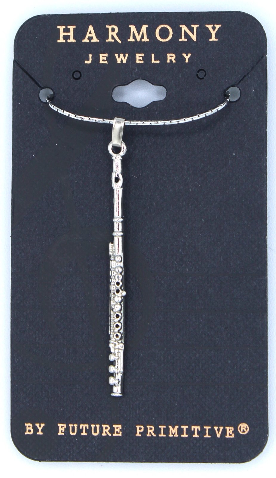 Silver Flute Necklace