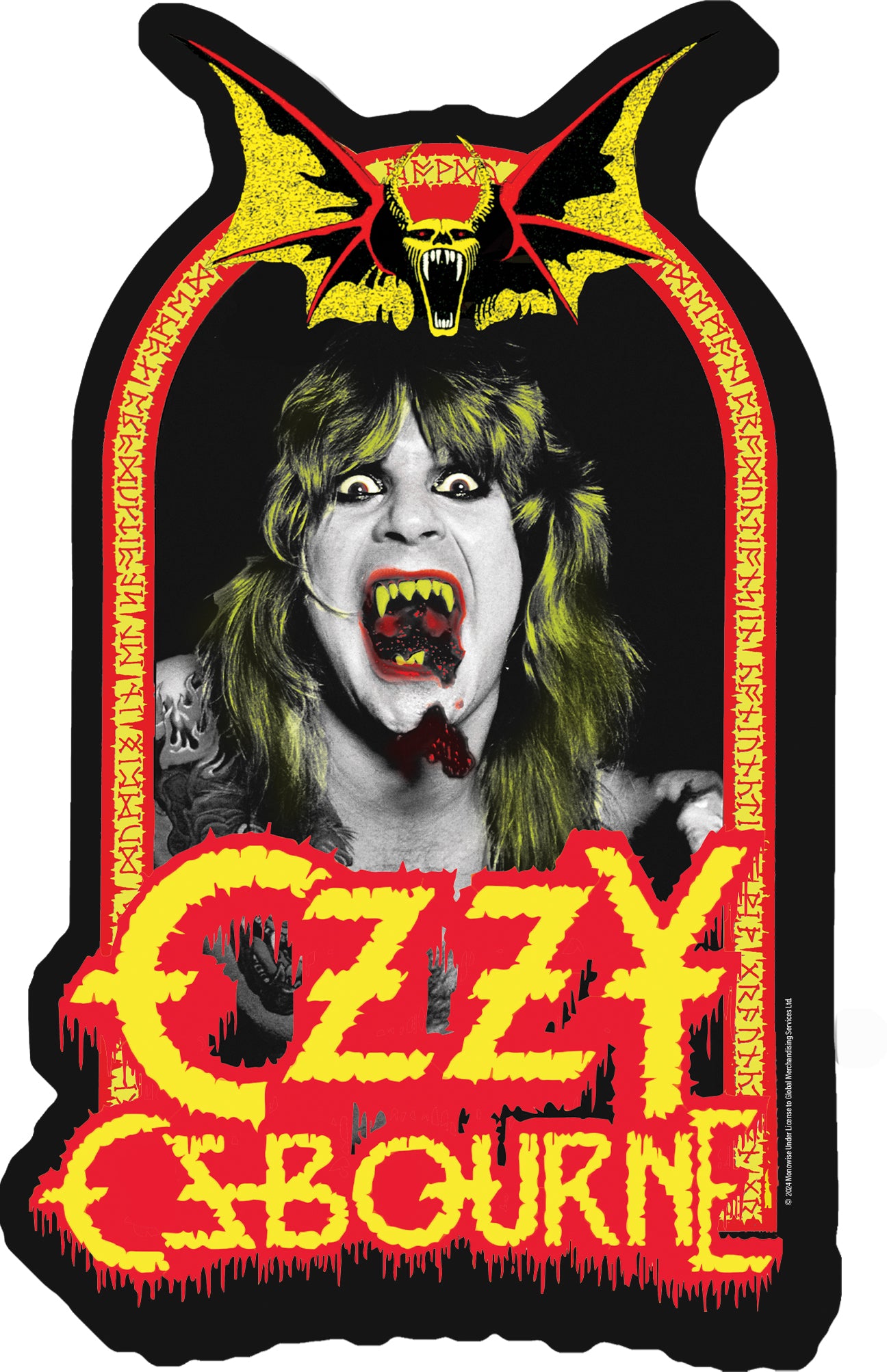 Ozzy Osbourne Chunky Magnet