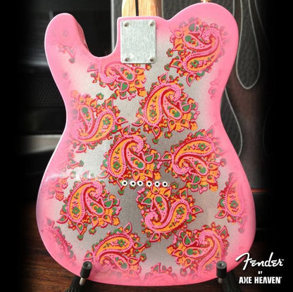 Miniature Pink Paisley Telecaster Guitar Replica