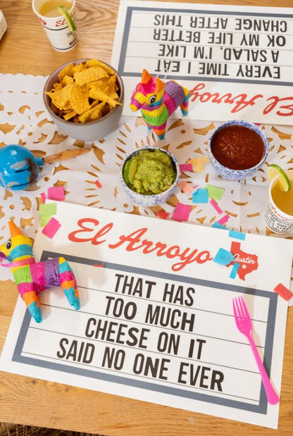 El Arroyo Disposable Placemats (Set of 24)