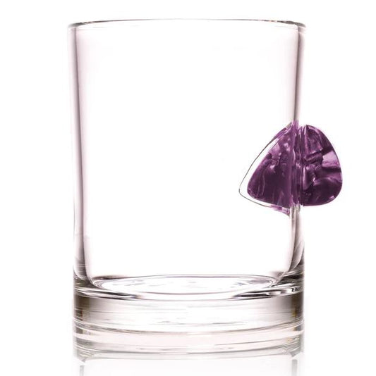 Guitar Pick Whiskey Glass