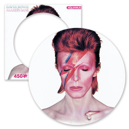 David Bowie Aladdin Sane Picture Disc 450 Piece Puzzle