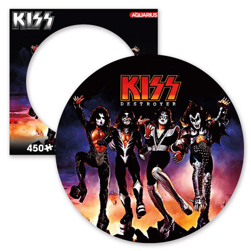 KISS Destroyer Picture Disc 450 Piece Puzzle