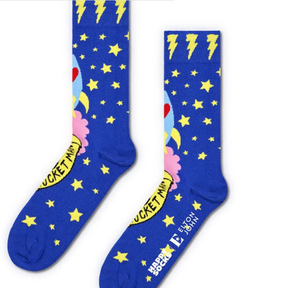 Elton John Rocket Man Socks