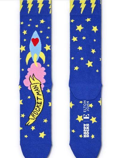 Elton John Rocket Man Socks