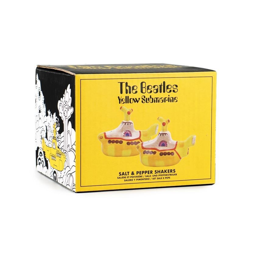 The Beatles Yellow Sub Salt & Pepper Shakers