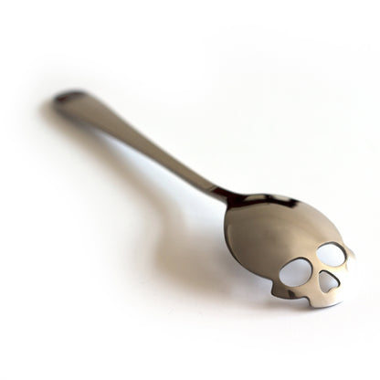 Skull Sugar Spoon back