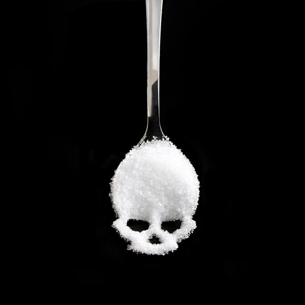 Skull Sugar Spoon with sugar