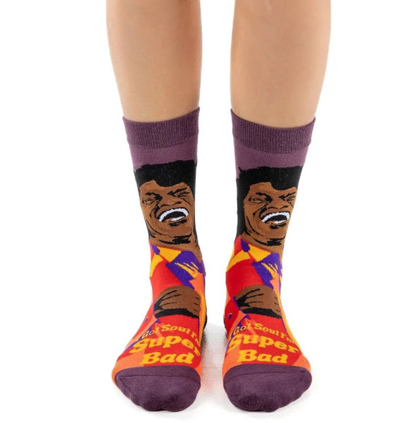 James Brown Super Bad Socks