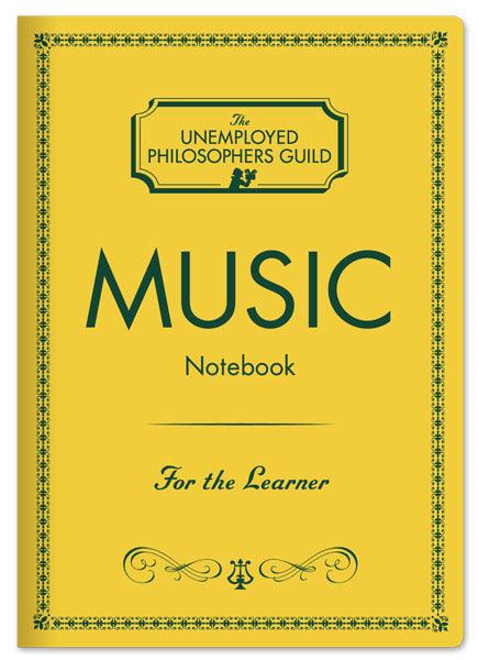 Music Staff Notebook Pocket Size cover