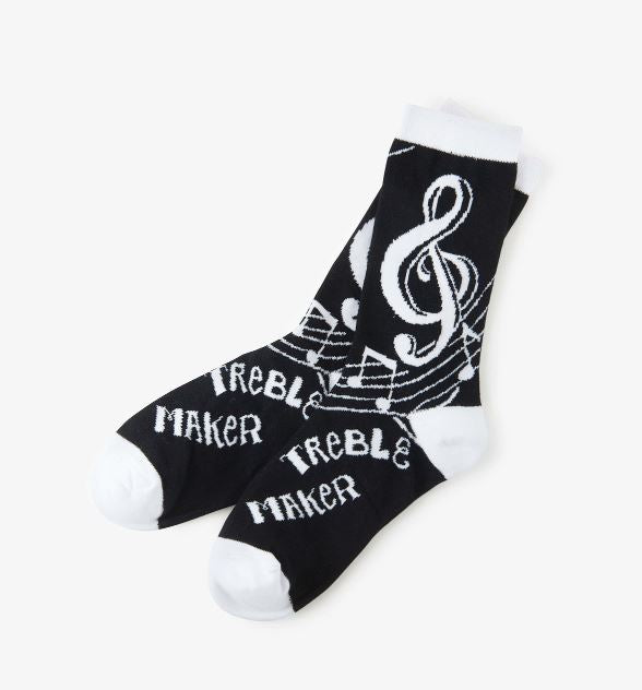 Treble Maker Women's Crew Socks