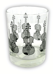 Violin Lowball Glass