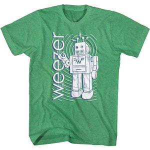 Weezer Robot Men's Tee