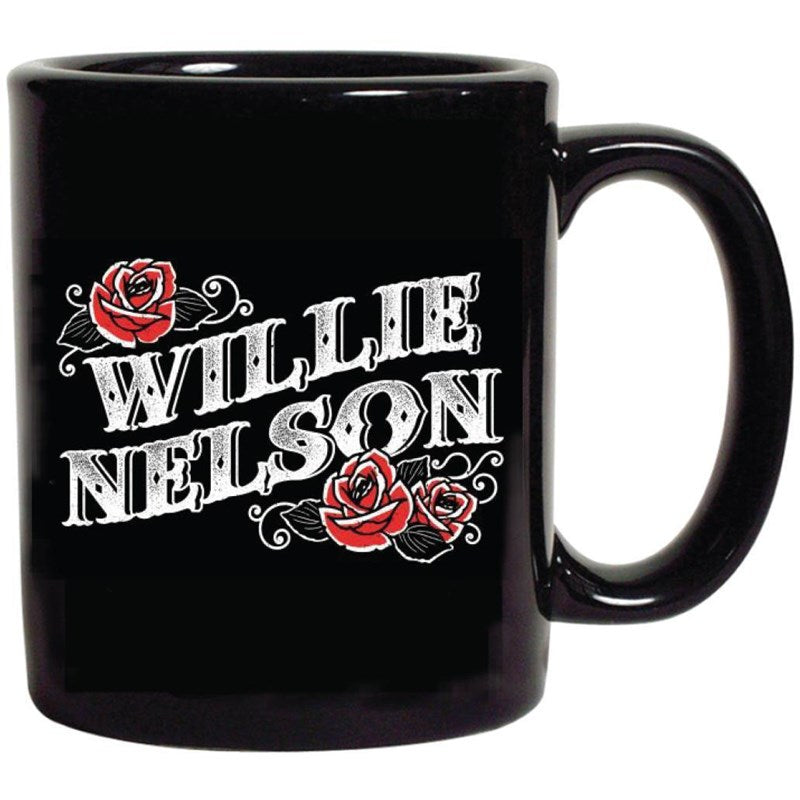 Willie Nelson Roses Mug