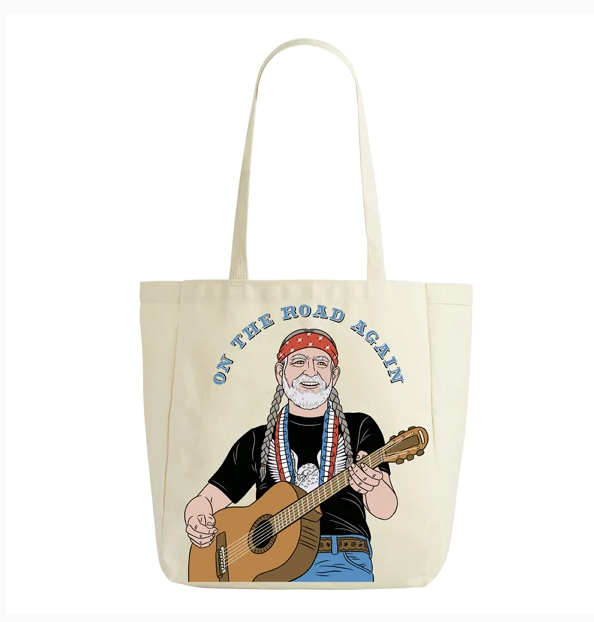 Willie On The Road Again Tote