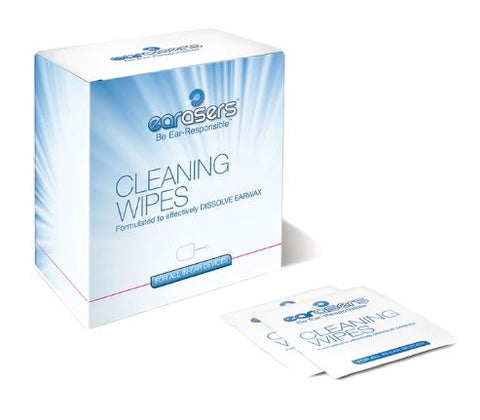 Earaser Cleaning Wipes - Singular Packs