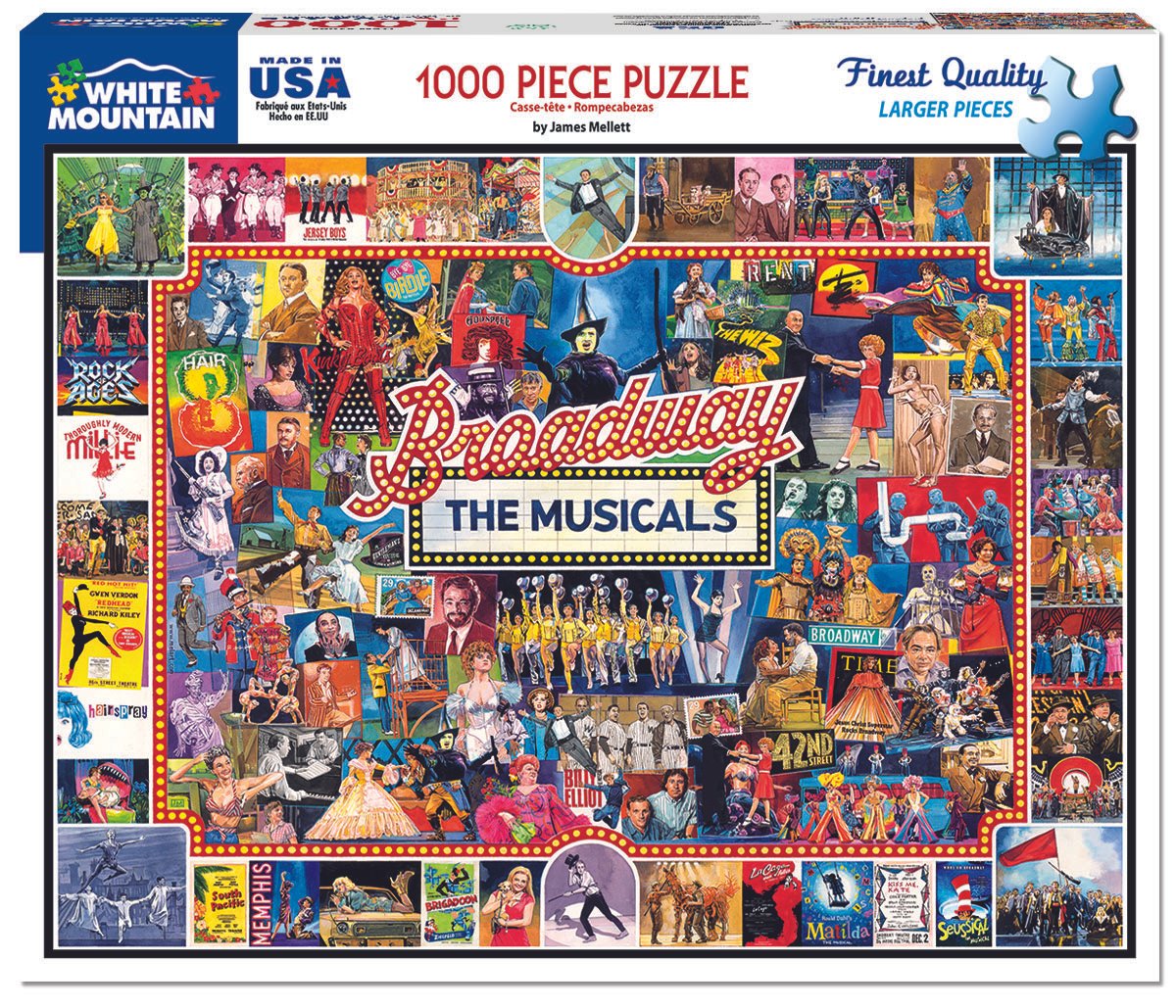 Broadway Puzzle Packaging