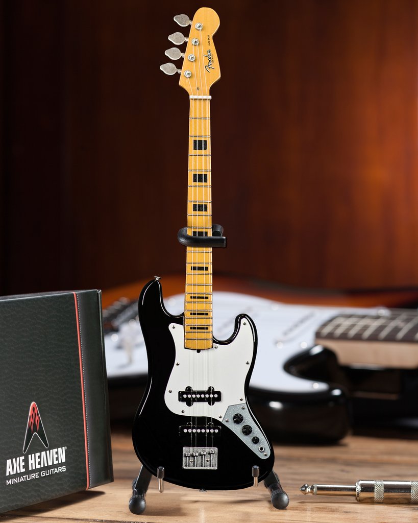 Fender Jazz Bass with Black Inlays Replica