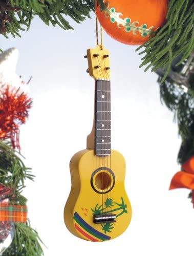 Ukulele Ornament yellow 