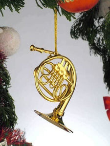 French Horn Ornament