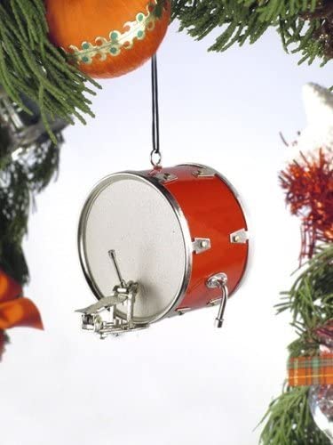 Kick Drum Ornament red 