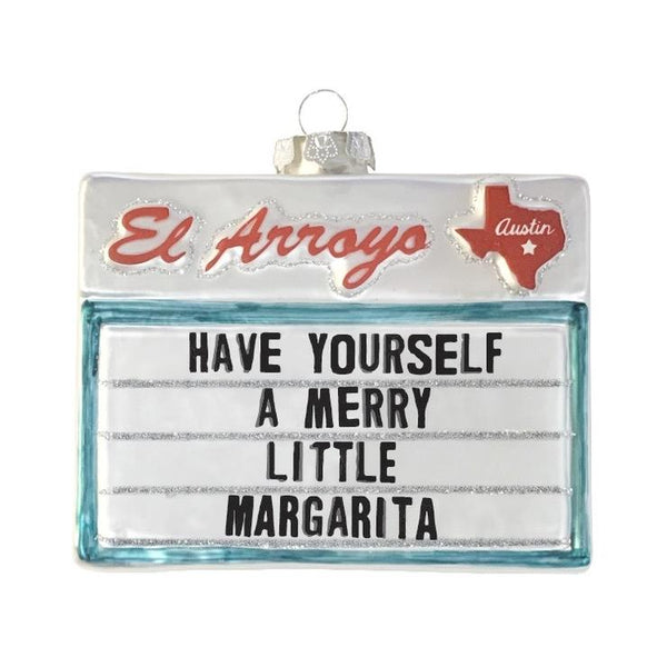 El Arroyo Merry Little Margarita Ornament
