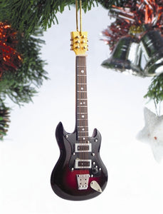Sunburst SG Electric Guitar Ornament