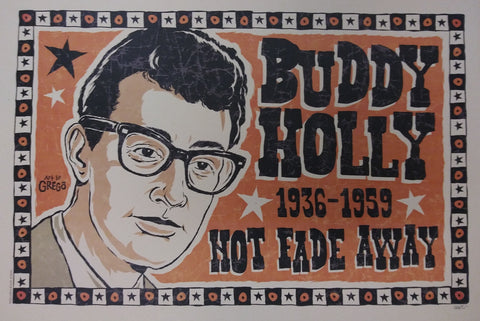 Buddy Holly Art Print