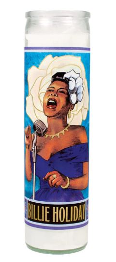 billie holiday candle front