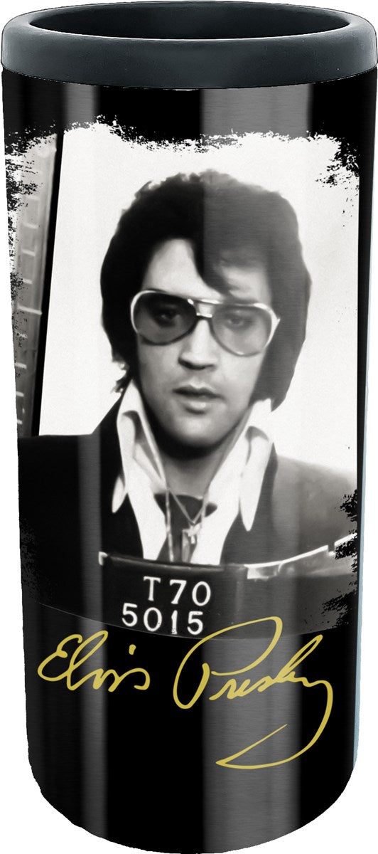 Elvis Mugshot Slim Tumbler