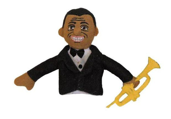 louis armstrong finger puppet
