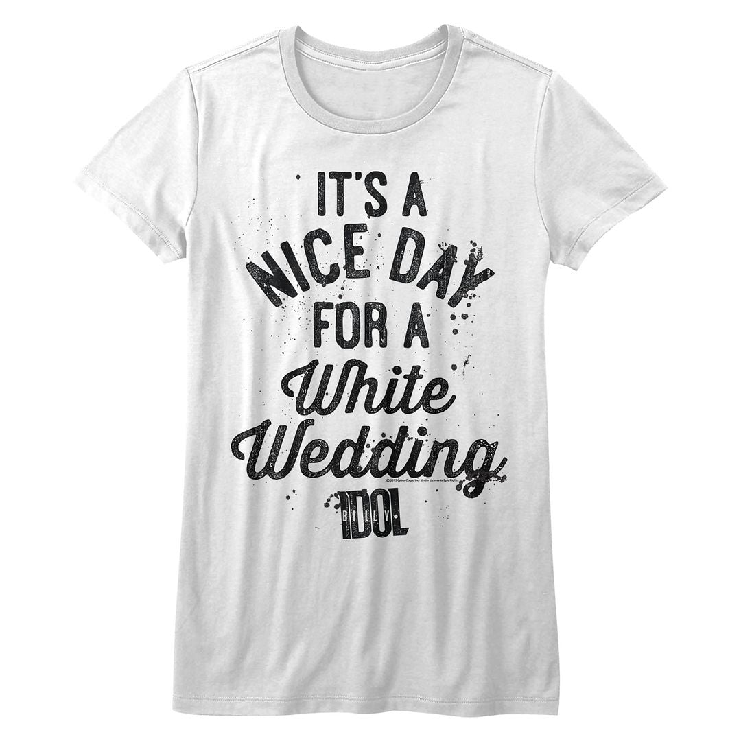 BIlly Idol White Wedding Jr Women's