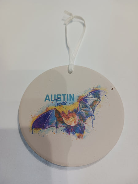 Austin Ceramic Ornaments 3in