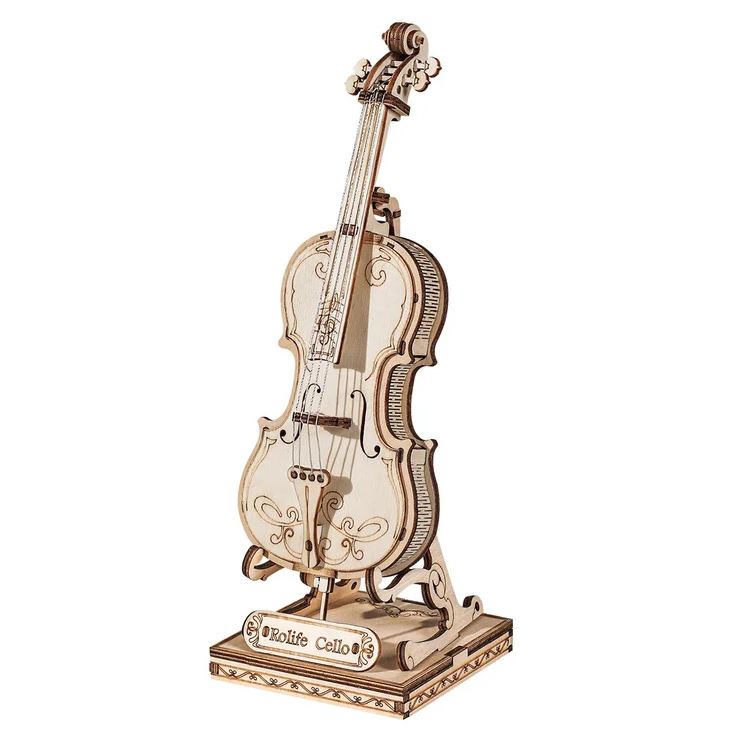 Cello 3D Wooden Puzzle