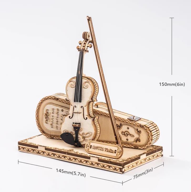 Violin 3D Wooden Puzzle