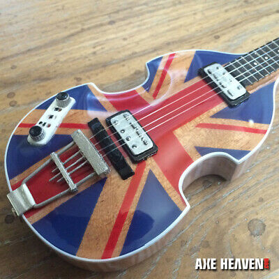 Paul McCartney Union Jack Hofner Bass Replica