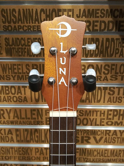 Peace Concert Uke Headstock